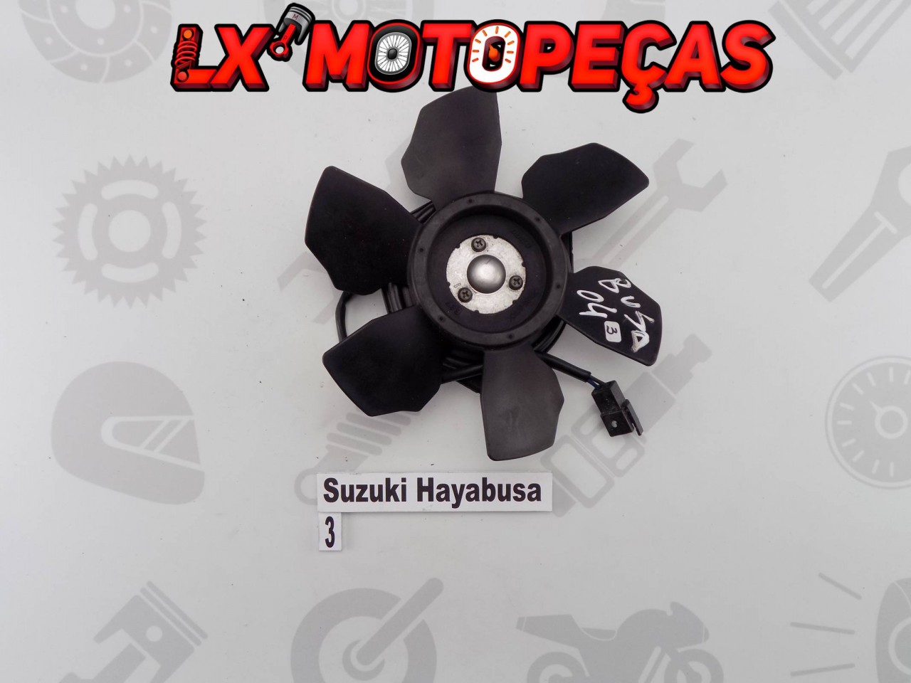 thumbnail interactive-video image 1 of Custom Seat Cover For Suzuki Hayabusa 99-07 - Handmade Black & White Synthetic Leather (Front & Rear) 1 of 4